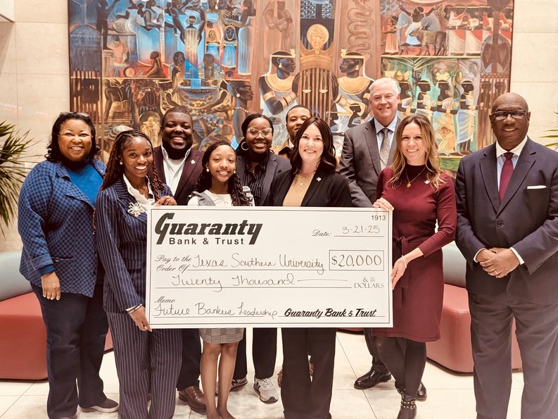 Texas Southern Check Presentation
