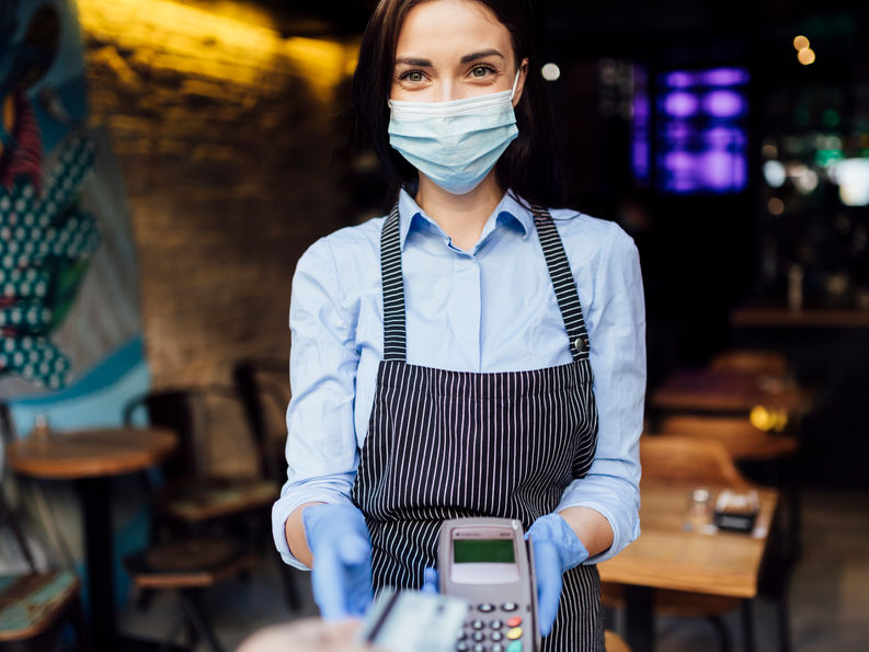 Waitress checking out customer 1800x1350.png